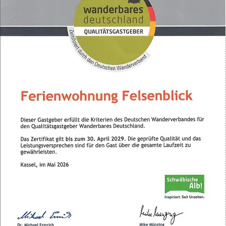 Felsenblick Apartamento